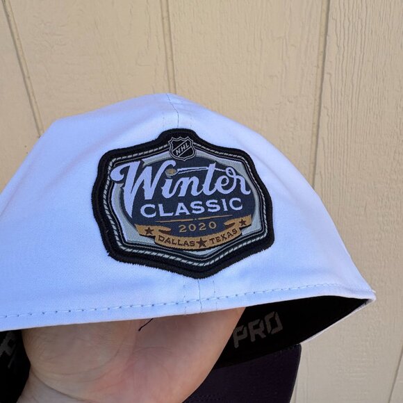 Fanatics Nashville Predators 2020 NHL Winter Classic A-Flex Fit Hat M/L White - Picture 5 of 10